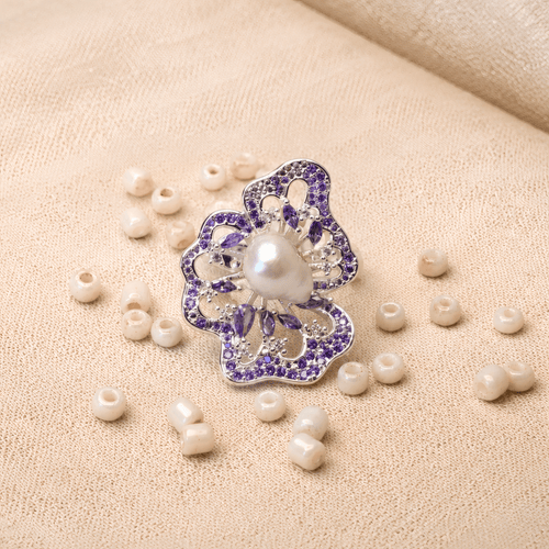 Bague Fleur Baroque - Jawhar Store