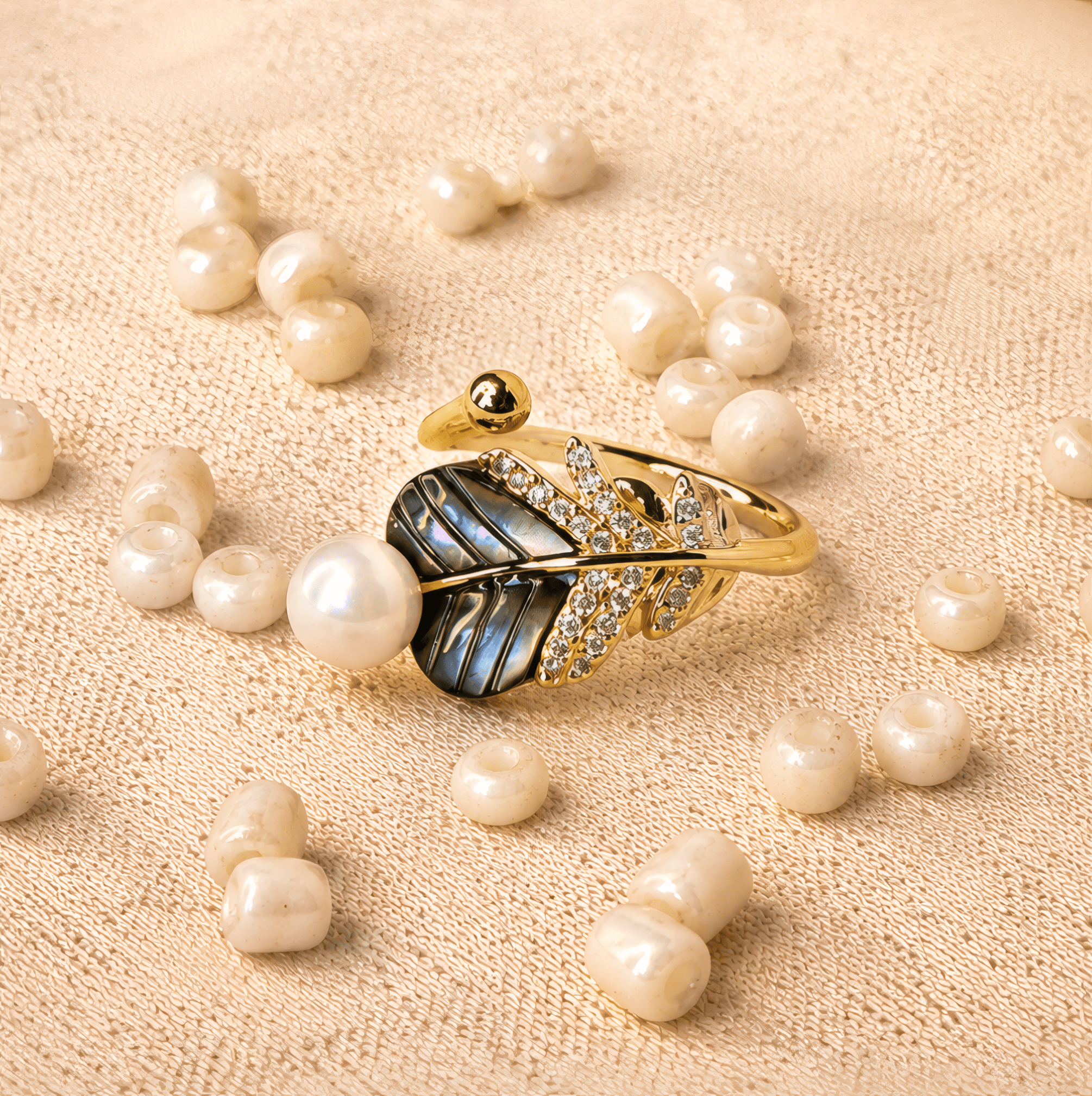 Bague Plume - Jawhar Store