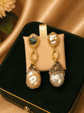 Boucles d'Oreilles Éclipse Baroque - Jawhar Store