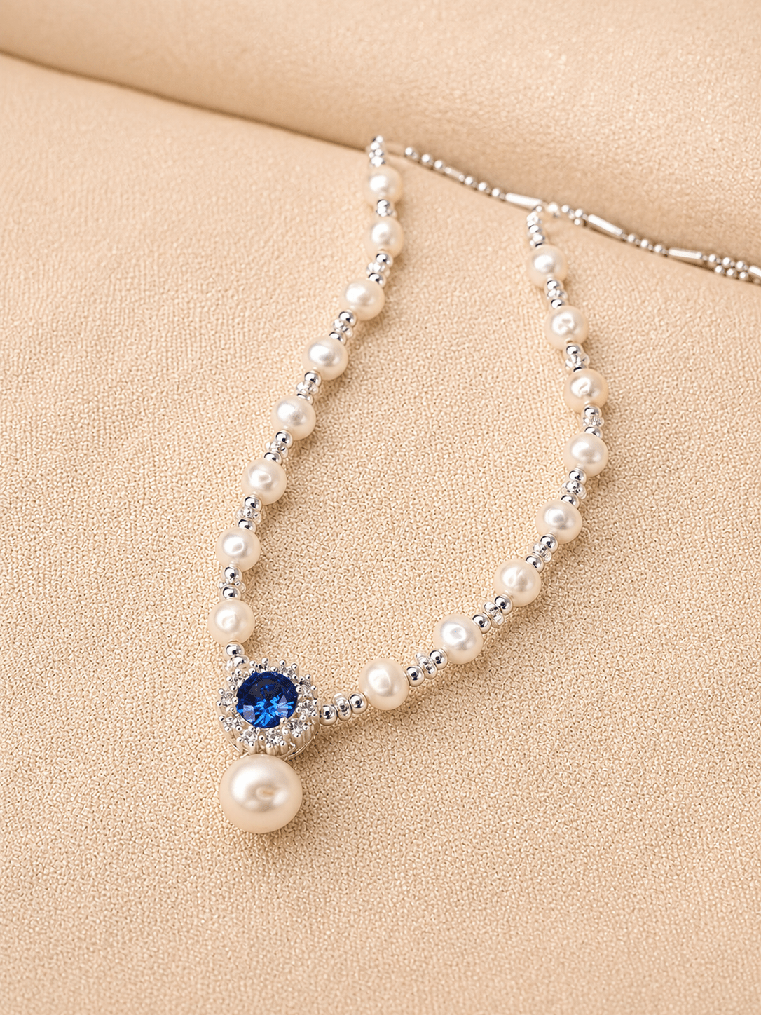 Collier Argent - Jawhar Store